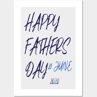 Happy Fathers day Posters and Art